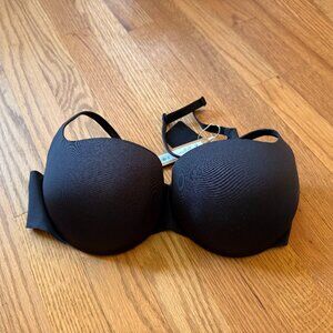 NWT SKIMS Push-Up Balconette Bra - Onyx